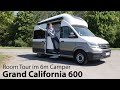 VW Grand California 600 Room Tour / Test des sechs Meter Campers [4K] - Autophorie