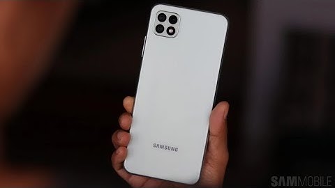 Samsung Galaxy A22 5G stable Android 12 and One UI 4.1 update 🔥🔥🔥