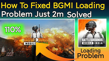 BGMI | How To Fix Battleground Mobile India Loading Problem Just 2mint | BGMI Loading Problem Solved