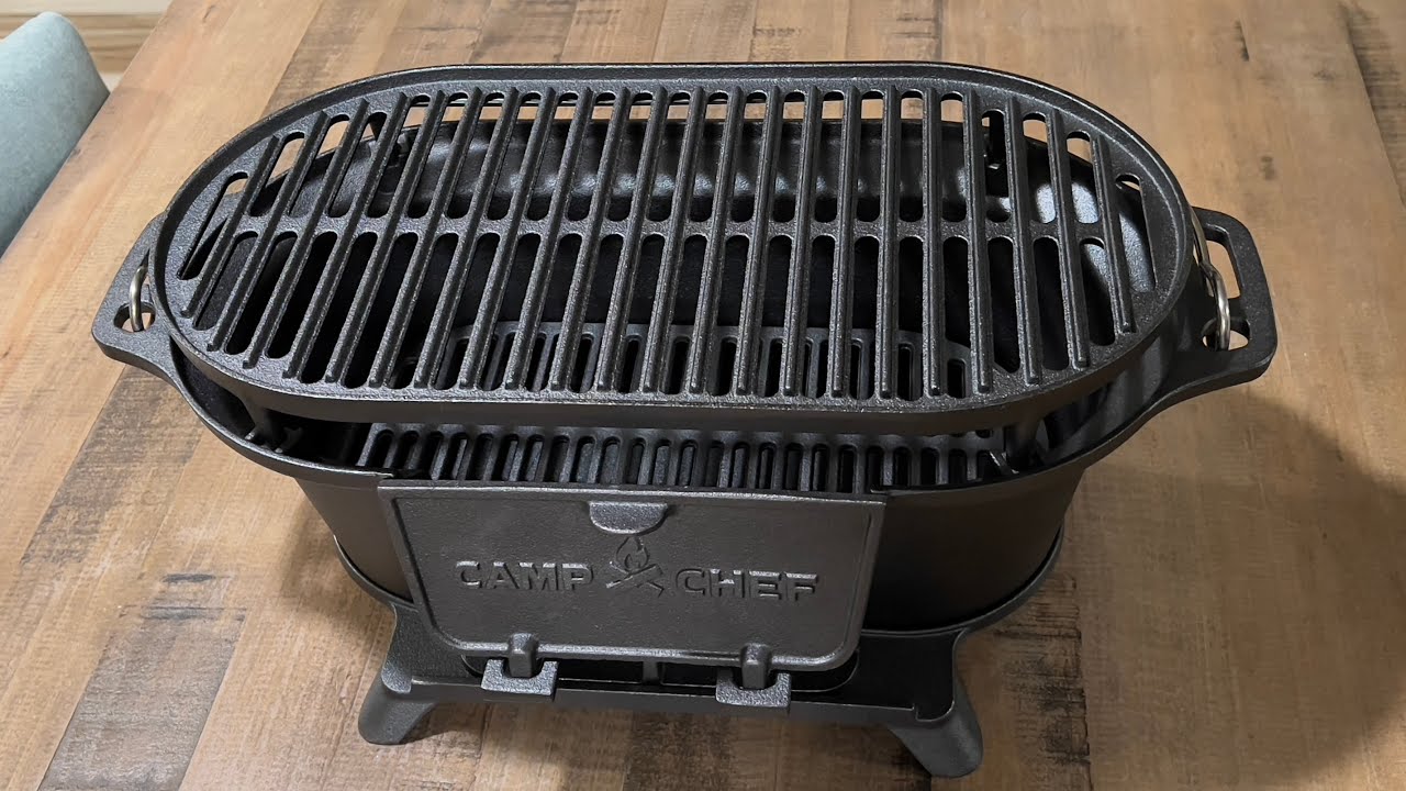 Camp Chef Cast Iron Charcoal Grill