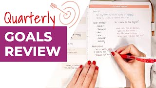 How to Do a Quarterly Goal Review ft. Clever Fox Planner PRO 2nd Edition