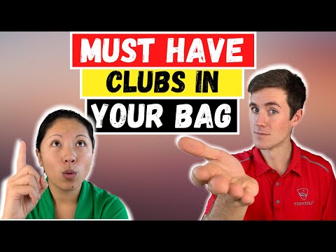 فيديو: ما هي الأندية التي يجب أن تحملها في حقيبة الجولف الخاصة بك؟