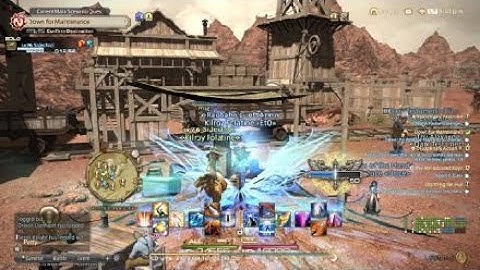 FINAL FANTASY XIV Glitch. Stuck in box