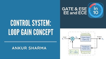 Control System: Loop Gain Concept I GATE/ESE | Ankur Sharma Sir