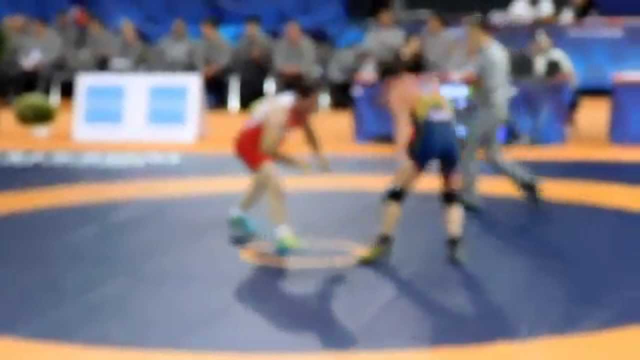 John Hanrahan, USA vs Turkey at UWW Veteran World Championships