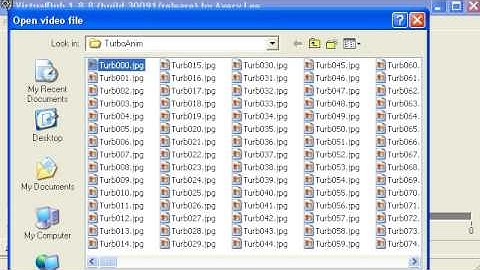 Stringing Together Animation With VirtualDub