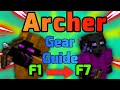 Archer gear guide 2023  hypixel skyblock guide