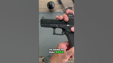 Glock 19 Disassembly - Slide Removal