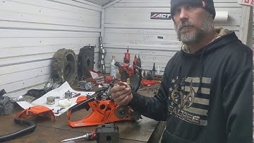 Echo cs 4910 Chainsaw test cuts and tear down