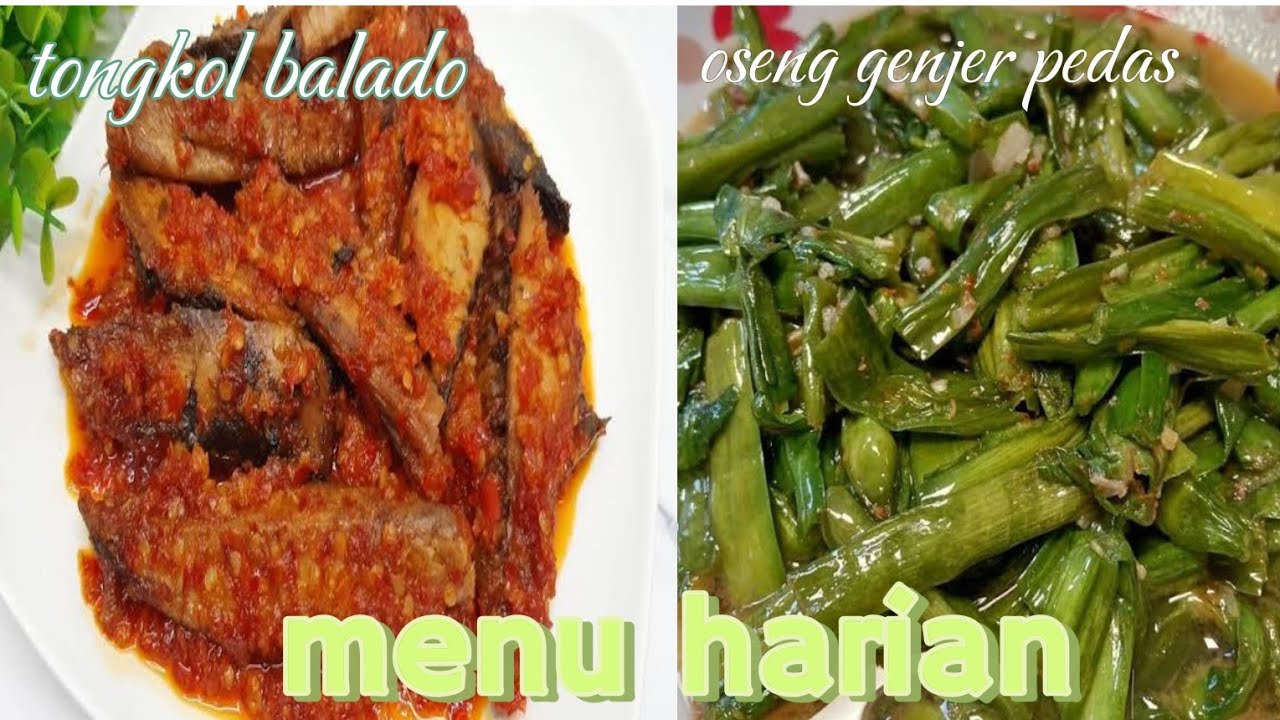 Menu Harian // Oseng Genjer dan Tongkol Balado // - YouTube