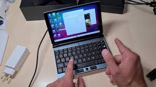 7 Zoll Ultrabook One-GX1 Intel Core i5 10210Y 16GB RAM 512GB NVMe SSD Wi-Fi 6 4G LTE BT 5.0 unboxing