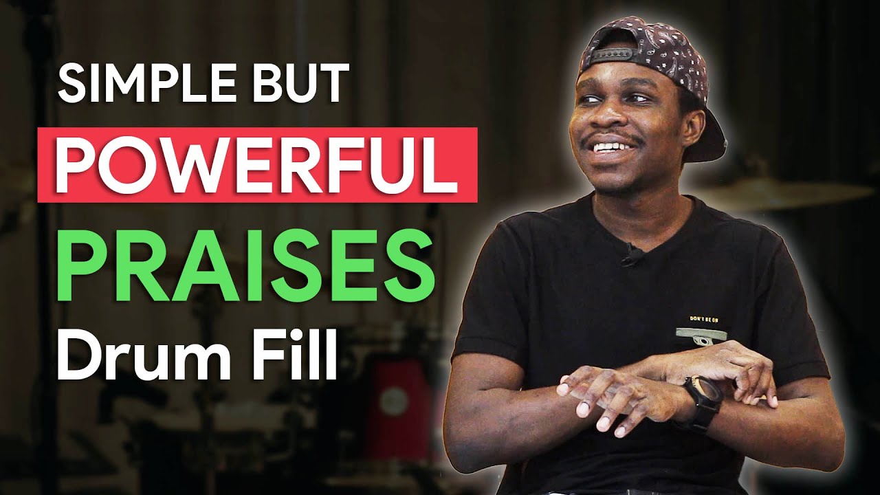 Simple BUT POWERFUL Praises Drum Fill Tutorial (African Gospel) DRUM