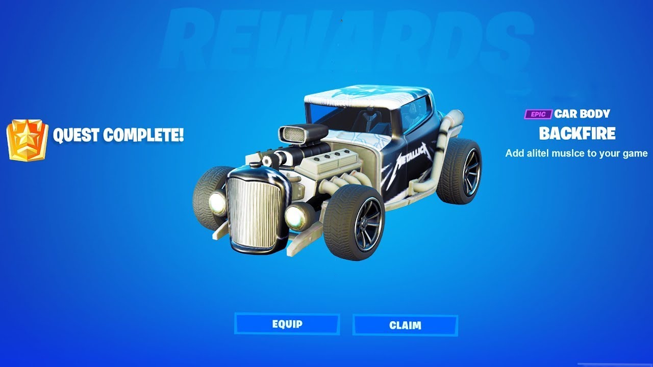 How To Unlock Free Backfire Car Body in Fortnite (Full Guide) YouTube