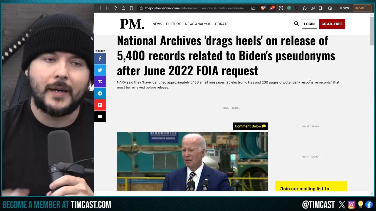 National Records PROVE Biden Worked SHADY DEALS Using Alias, Biden CAUGHT AGAIN in Lies About Hunter