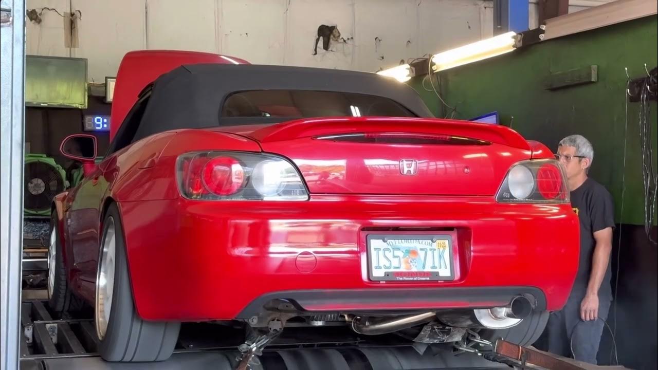 AP1 Full Bolt Ons S2000 dyno pull YouTube