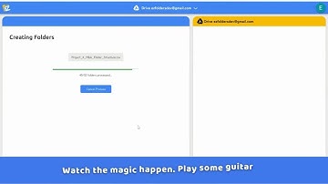 EZFolders Bulk Folder creation for Dropbox and Google Driving using CSV upload