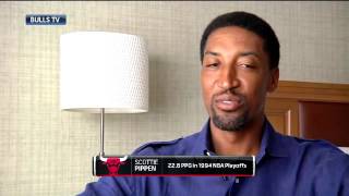 Pippen reflects on dunk over Ewing