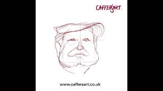 Donald Trump Caricature Timelapse Donald Trump Caricature Timelapse
