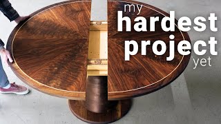 Building an Expandable Pedestal Dining Table - My most ambitious build yet!