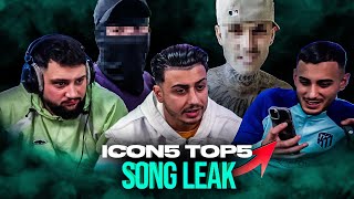 ICON5 TOP 5 SONG LEAK !! 😳 BAYOR ÜBER INSTALENT SIEG 😱 Talk mit Baré & Bayor