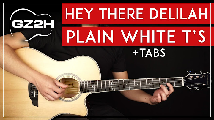 Hey There Delilah Guitar version - Guitar performance video thumbnail