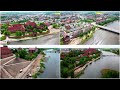 Malbork. Trwa budowa bulwaru nad Nogatem. Zobacz najnowsze wideo z drona w 4K - 21 maja 2021