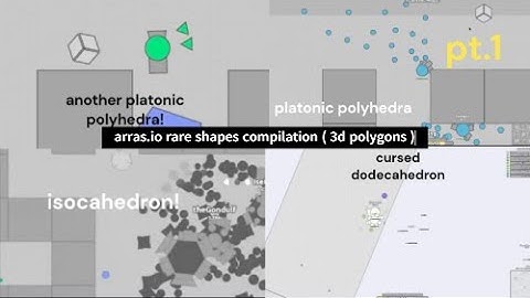 1.arras io rare shape compilation 3d polygons pt