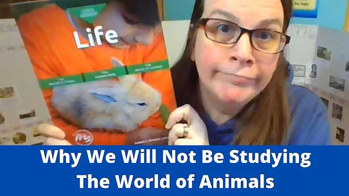 Why We Will NOT be Studying The World of Animals in MasterBooks God's Design for Life