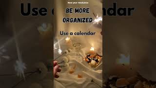 New Year Resolution - Be More Organized! #newyear2025 #newyearresolution