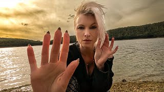 Energy Clensing Water Asmr Plucking Natural Ambient Water Sounds And Hand Movements