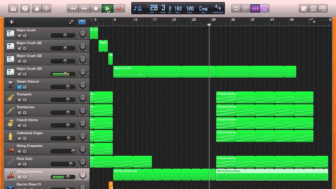 beats made on garageband