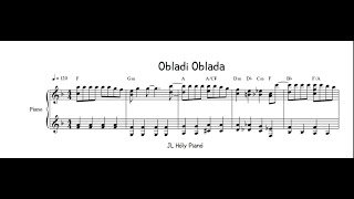 Obladi Oblada - JL Holy Piano
