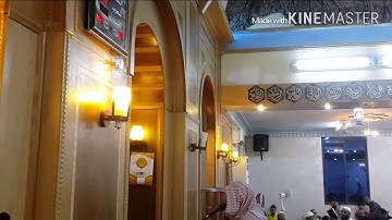 الأذان بمقام الرست الحزين للقارئ حمزة الفار ليالي رمضان 1437