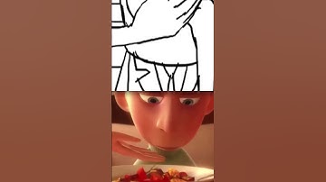Ratatouille storyboards vs final cut! @thisweeksmovie 🐀