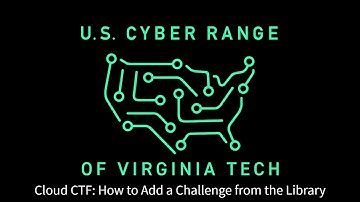 Cloud CTF: How to Add a Challenge from the Library