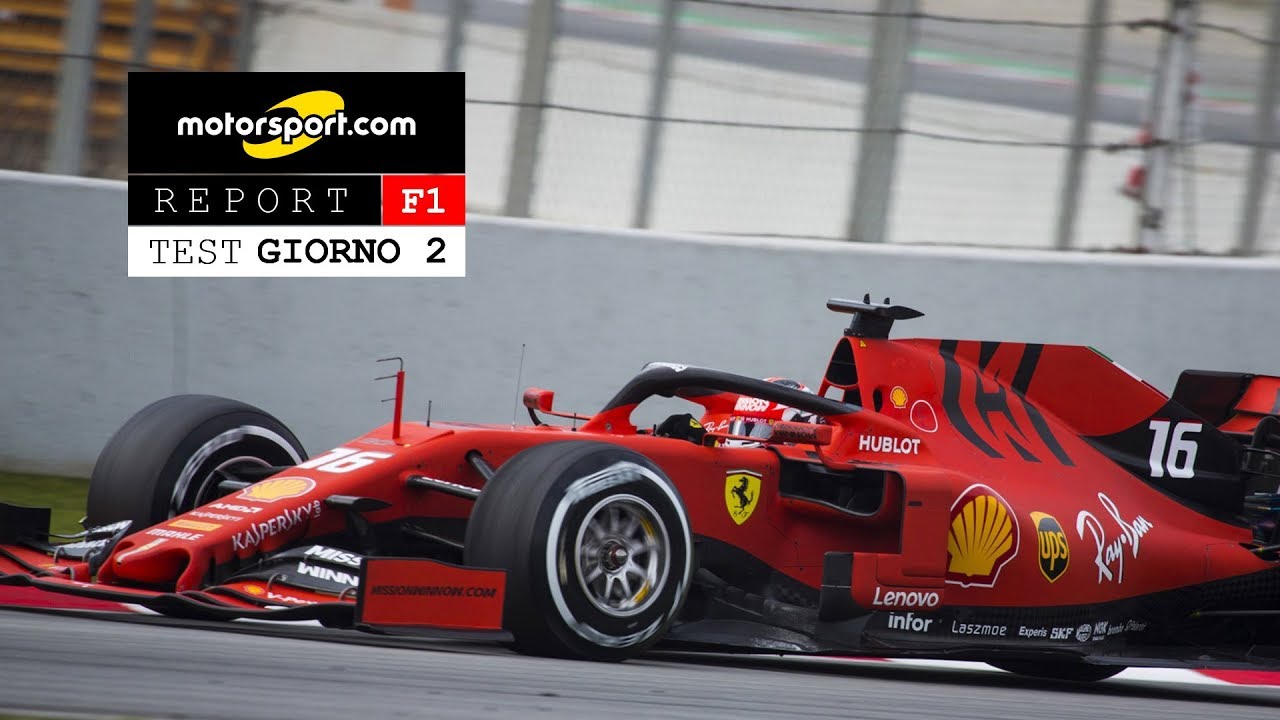 Motorsport Report: Test di Barcellona, Giorno 2 - YouTube