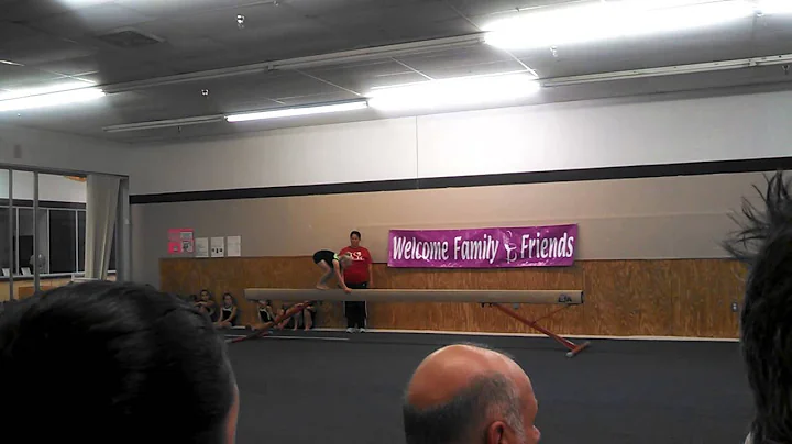 Gymnastics 6 years old. Ayanna