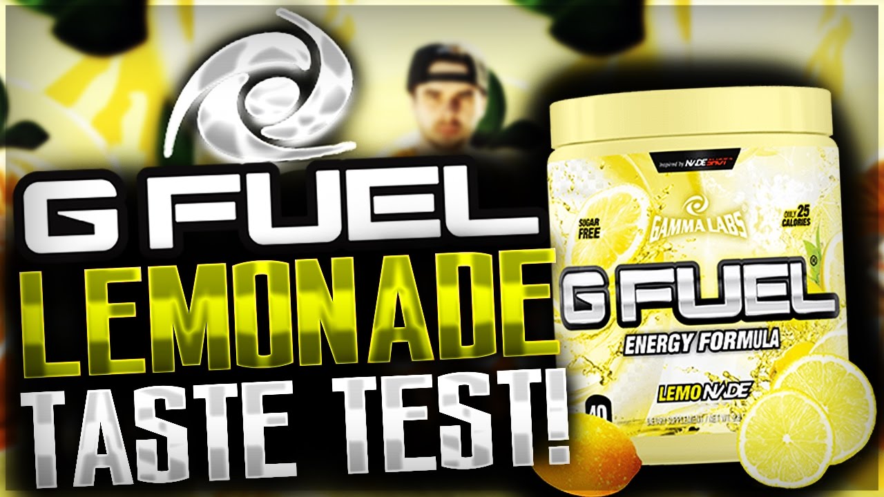NEW G FUEL LEMONADE UNBOXING AND TASTE TEST! WITH LIMITED EDITION