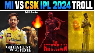 MI VS CSK IPL 2024 TROLL | TELUGU TROLLS | ROHITH SHARMA | DHONI | GAIKWAD | BUMRAH