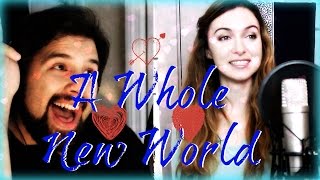 Video thumbnail of "A Whole New World (from Aladdin) - Caleb Hyles (feat. Malinda Kathleen Reese)"