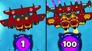 Level 1 Vs. MAX Level 100 ACE Paragon! (Bloons TD 6)