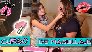 HAGO UN CURSO DE MAQUILLAJE Y MAQUILLO A MI MADRE 💋 ONLINE MAKEUP ACADEMY 💄