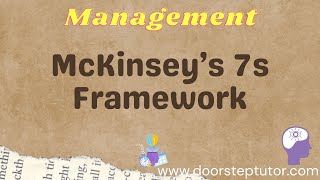 McKinsey’s 7s Framework: Background, Elements, Objective | Management Mckinsey 7s Framework Hard Vs Soft Elements With Examples