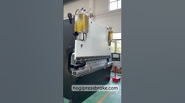 HOGI CNC press brake machine with customized bending tools4+1Axis #cncpressbrake #cncbendingmachine