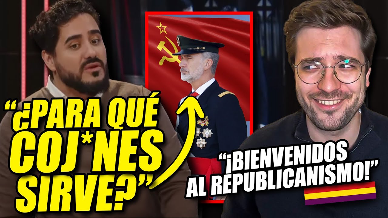 LA DERECHA SE VUELVE REPUBLICANA CON ALVISE 😂 "¡¿PARA QUÉ COJ*NES SIRVE EL REY?!"