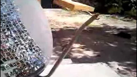 Solar power concentrator parabolic mirror 3