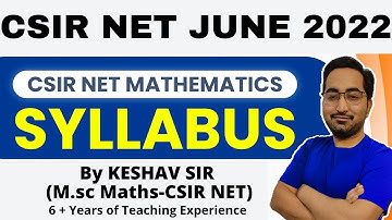 CSIR NET Mathematics Syllabus 2022 | Best Books & Important Topics | Exam Pattern & Exam Strategy