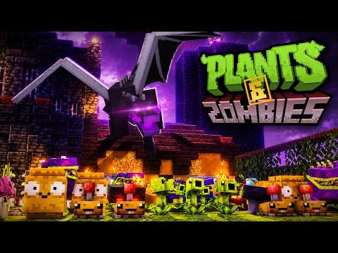 Can Plants Vs Zombies BEAT The Ender Dragon In Minecraft?