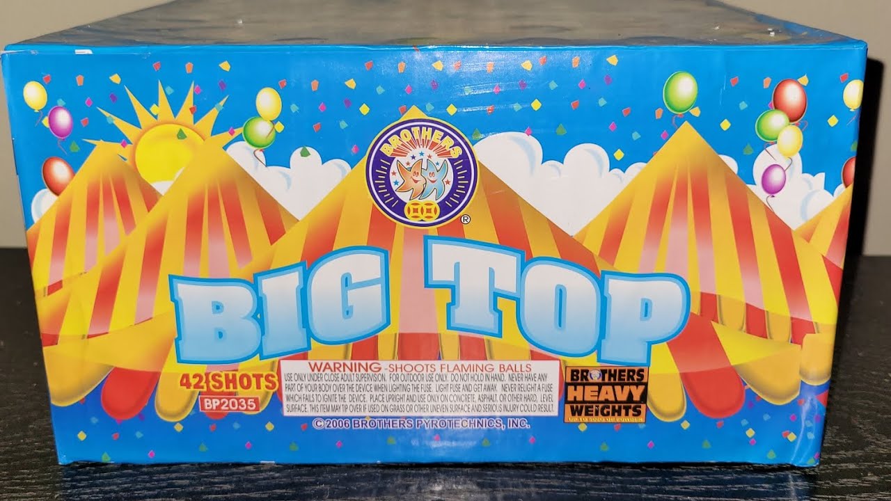 Big Top Brothers Fireworks - YouTube