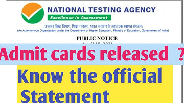 UGC Nta Net admit cards Released ??  to know update watch video || or postponed ||news today